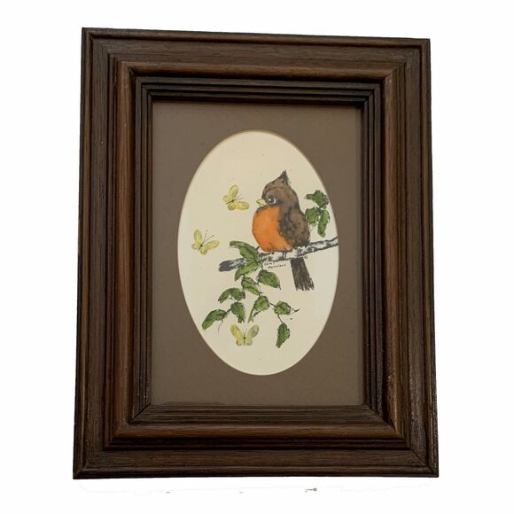 Framed Watercolor